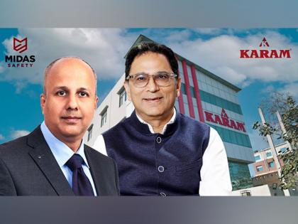 KARAM Safety acquires Midas Safety India to strengthen its leadership position in the personal protection equipment (PPE) industry in India | KARAM Safety acquires Midas Safety India to strengthen its leadership position in the personal protection equipment (PPE) industry in India KARAM Safety acquires Midas Safety India to strengthen its leadership position in the personal protection equipment (PPE) industry in India | KARAM Safety acquires Midas Safety India to strengthen its leadership position in the personal protection equipment (PPE) industry in India