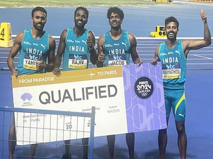 Indian Men's, Women's 4x400m relay teams earn spots in Paris Olympics | Indian Men's, Women's 4x400m relay teams earn spots in Paris Olympics