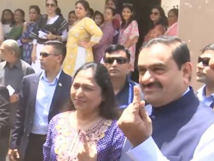 "India is progressing forward, and will continue to advance further", says Gautam Adani after casting his vote | "India is progressing forward, and will continue to advance further", says Gautam Adani after casting his vote