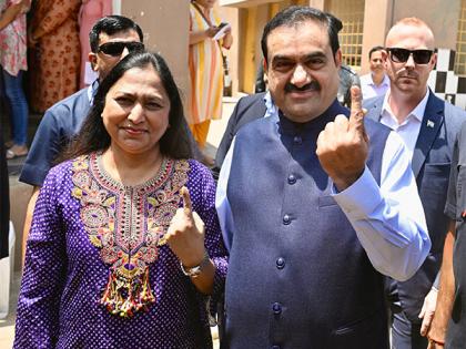 Gautam Adani casts vote in Ahmedabad, urges people to vote to "shape future of India" | Gautam Adani casts vote in Ahmedabad, urges people to vote to "shape future of India"
