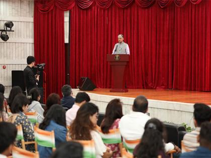 China: Indian Embassy hosts welcome, interaction ceremony for students in Beijing | China: Indian Embassy hosts welcome, interaction ceremony for students in Beijing