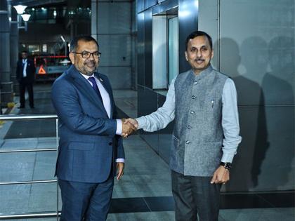 Maldives Foreign Minister Moosa Zameer arrives in India on official visit | Maldives Foreign Minister Moosa Zameer arrives in India on official visit