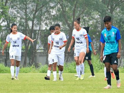 Manipur secure semi-final spot in Senior Women's NFC for Rajmata Jijabai Trophy | Manipur secure semi-final spot in Senior Women's NFC for Rajmata Jijabai Trophy Manipur secure semi-final spot in Senior Women's NFC for Rajmata Jijabai Trophy | Manipur secure semi-final spot in Senior Women's NFC for Rajmata Jijabai Trophy