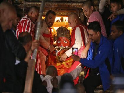 Chariot of Nepal's 'Red God' to tour city, starting nation's longest-running procession | Chariot of Nepal's 'Red God' to tour city, starting nation's longest-running procession