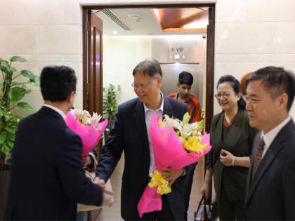 Newly-appointed Chinese Ambassador Xi Feihong arrives in Delhi | Newly-appointed Chinese Ambassador Xi Feihong arrives in Delhi