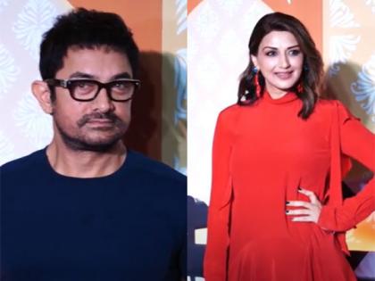 25 years of 'Sarfarosh': Aamir Khan, Sonali Bendre attend special screening in style | 25 years of 'Sarfarosh': Aamir Khan, Sonali Bendre attend special screening in style 25 years of 'Sarfarosh': Aamir Khan, Sonali Bendre attend special screening in style | 25 years of 'Sarfarosh': Aamir Khan, Sonali Bendre attend special screening in style