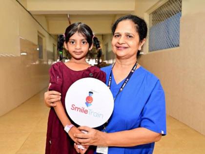 Nurse Shoba From Thrissur Honoured with Global Award By International Cleft Care NGO Smile Train | Nurse Shoba From Thrissur Honoured with Global Award By International Cleft Care NGO Smile Train