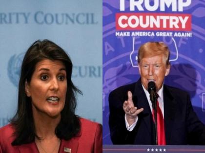 "Not under consideration, but ...": Trump amid reports Nikki Haley could be his running mate | "Not under consideration, but ...": Trump amid reports Nikki Haley could be his running mate "Not under consideration, but ...": Trump amid reports Nikki Haley could be his running mate | "Not under consideration, but ...": Trump amid reports Nikki Haley could be his running mate