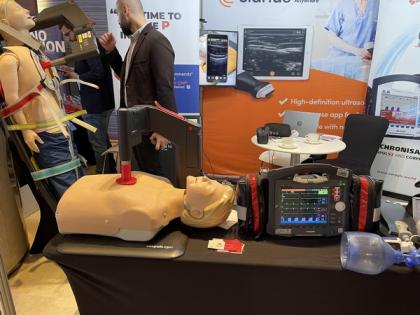 UAE: Critical Care Conference unveils resuscitation device with 20-meter range | UAE: Critical Care Conference unveils resuscitation device with 20-meter range UAE: Critical Care Conference unveils resuscitation device with 20-meter range | UAE: Critical Care Conference unveils resuscitation device with 20-meter range