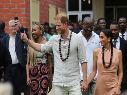Prince Harry and Meghan reach Nigeria for a three-day visit | Prince Harry and Meghan reach Nigeria for a three-day visit