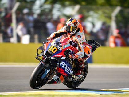 Honda's Marini perseveres for important Sprint data | Honda's Marini perseveres for important Sprint data