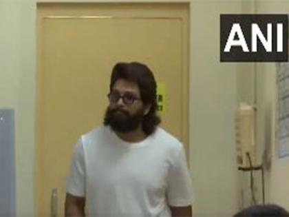 "Today is most crucial day for next 5 years": Allu Arjun after getting his finger inked in Hyderabad | "Today is most crucial day for next 5 years": Allu Arjun after getting his finger inked in Hyderabad "Today is most crucial day for next 5 years": Allu Arjun after getting his finger inked in Hyderabad | "Today is most crucial day for next 5 years": Allu Arjun after getting his finger inked in Hyderabad