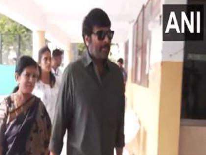 Lok Sabha Elections: Chiranjeevi, wife Surekha Konidela cast vote in Hyderabad | Lok Sabha Elections: Chiranjeevi, wife Surekha Konidela cast vote in Hyderabad Lok Sabha Elections: Chiranjeevi, wife Surekha Konidela cast vote in Hyderabad | Lok Sabha Elections: Chiranjeevi, wife Surekha Konidela cast vote in Hyderabad