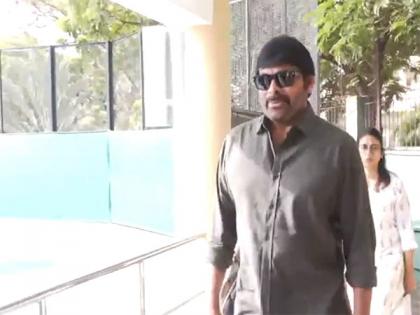 "Please come and use your power of voting": Superstar Chiranjeevi requests people to exercise their right to vote | "Please come and use your power of voting": Superstar Chiranjeevi requests people to exercise their right to vote