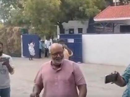 Oscar winning music composer MM Keeravani exercises his voting right in Hyderabad | Oscar winning music composer MM Keeravani exercises his voting right in Hyderabad Oscar winning music composer MM Keeravani exercises his voting right in Hyderabad | Oscar winning music composer MM Keeravani exercises his voting right in Hyderabad