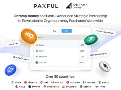 Onramp Money and Paxful Announce Strategic Partnership | Revolutionizing Cryptocurrency Transactions Worldwide | Onramp Money and Paxful Announce Strategic Partnership | Revolutionizing Cryptocurrency Transactions Worldwide