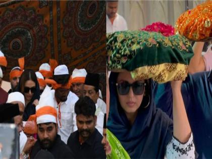 Huma Qureshi offers prayers at Ajmer Sharif amidst 'Jolly LLB 3' shooting | Huma Qureshi offers prayers at Ajmer Sharif amidst 'Jolly LLB 3' shooting