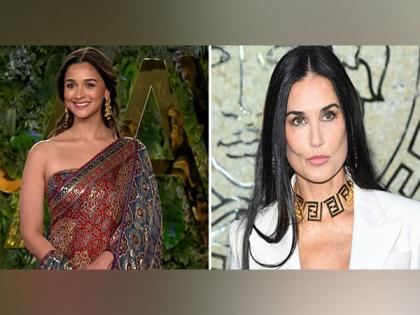 Alia Bhatt strikes stylish pose with Demi Moore at Gucci Cruise Show in London | Alia Bhatt strikes stylish pose with Demi Moore at Gucci Cruise Show in London Alia Bhatt strikes stylish pose with Demi Moore at Gucci Cruise Show in London | Alia Bhatt strikes stylish pose with Demi Moore at Gucci Cruise Show in London