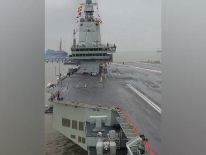 China's third aircraft carrier heads to sea for the first time | China's third aircraft carrier heads to sea for the first time