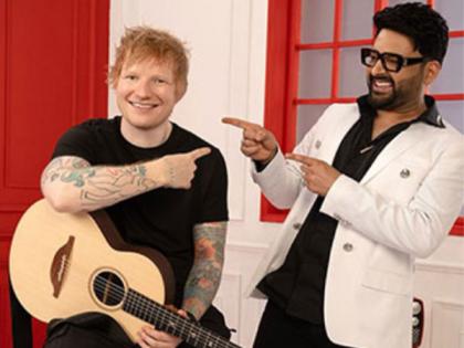 Ed Sheeran unleashes his desi avatar on 'The Great Indian Kapil Show', recites SRK's dialogue 'Bade bade deshon...' | Ed Sheeran unleashes his desi avatar on 'The Great Indian Kapil Show', recites SRK's dialogue 'Bade bade deshon...'
