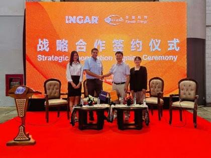 Farasis Energy Signs Strategic Partnership Agreement with Indian Customer Ingar at INAPA 2024 | Farasis Energy Signs Strategic Partnership Agreement with Indian Customer Ingar at INAPA 2024