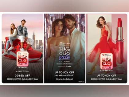 Every CLiQ is more rewarding at The Big CLiQ Sale on Tata CLiQ, Tata CLiQ Luxury, and Tata CLiQ Palette | Every CLiQ is more rewarding at The Big CLiQ Sale on Tata CLiQ, Tata CLiQ Luxury, and Tata CLiQ Palette