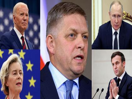 From Biden to Putin: Global leaders condemn shooting attack on Slovak PM; wish him speedy recovery | From Biden to Putin: Global leaders condemn shooting attack on Slovak PM; wish him speedy recovery From Biden to Putin: Global leaders condemn shooting attack on Slovak PM; wish him speedy recovery | From Biden to Putin: Global leaders condemn shooting attack on Slovak PM; wish him speedy recovery
