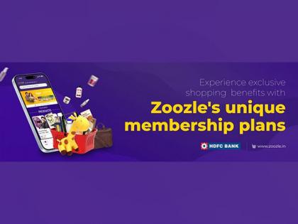 Zoozle Launches India's First Membership Plan for E-commerce Buyers, Offers Exclusive Benefits with HDFC Bank | Zoozle Launches India's First Membership Plan for E-commerce Buyers, Offers Exclusive Benefits with HDFC Bank
