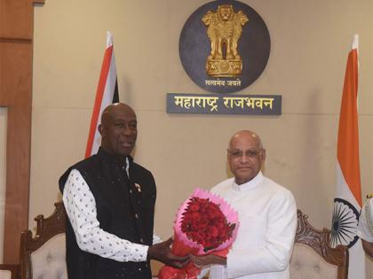 PM Keith Rowley of Trinidad and Tobago meets Maharashtra Governor at Raj Bhavan in Mumbai | PM Keith Rowley of Trinidad and Tobago meets Maharashtra Governor at Raj Bhavan in Mumbai PM Keith Rowley of Trinidad and Tobago meets Maharashtra Governor at Raj Bhavan in Mumbai | PM Keith Rowley of Trinidad and Tobago meets Maharashtra Governor at Raj Bhavan in Mumbai