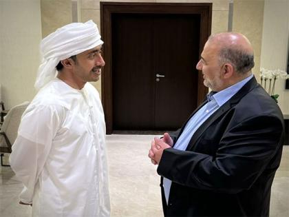 UAE Foreign Minister meets member of Israeli Knesset | UAE Foreign Minister meets member of Israeli Knesset UAE Foreign Minister meets member of Israeli Knesset | UAE Foreign Minister meets member of Israeli Knesset