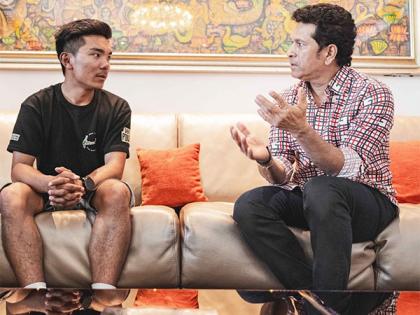 "I had the good fortune of meeting the master": Mountaineer Nima Rinji Sherpa after meeting Sachin Tendulkar | "I had the good fortune of meeting the master": Mountaineer Nima Rinji Sherpa after meeting Sachin Tendulkar