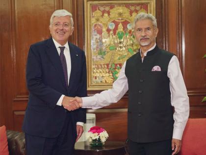 EAM Jaishankar bids farewell to outgoing Italian envoy Vincenzo De Luca | EAM Jaishankar bids farewell to outgoing Italian envoy Vincenzo De Luca
