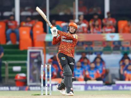 SRH's Abhishek Sharma registers most sixes by Indian player in single IPL edition | SRH's Abhishek Sharma registers most sixes by Indian player in single IPL edition