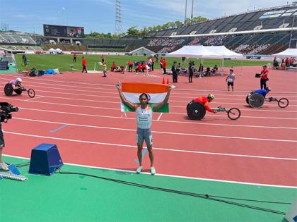 Deepthi Jeevanji wins Gold in Women's 400 M T20 category at Para Athletics World C'ship 2024 | Deepthi Jeevanji wins Gold in Women's 400 M T20 category at Para Athletics World C'ship 2024 Deepthi Jeevanji wins Gold in Women's 400 M T20 category at Para Athletics World C'ship 2024 | Deepthi Jeevanji wins Gold in Women's 400 M T20 category at Para Athletics World C'ship 2024