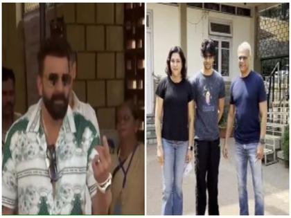 LS polls: Sanjay Dutt, sister Priya Dutt cast vote in Mumbai | LS polls: Sanjay Dutt, sister Priya Dutt cast vote in Mumbai LS polls: Sanjay Dutt, sister Priya Dutt cast vote in Mumbai | LS polls: Sanjay Dutt, sister Priya Dutt cast vote in Mumbai