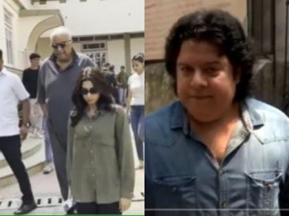 Boney Kapoor, Sajid Khan, Vishal Dadlani cast vote in Mumbai | Boney Kapoor, Sajid Khan, Vishal Dadlani cast vote in Mumbai Boney Kapoor, Sajid Khan, Vishal Dadlani cast vote in Mumbai | Boney Kapoor, Sajid Khan, Vishal Dadlani cast vote in Mumbai