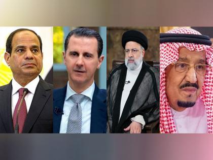 Saudi King Salman, Egypt's el Sisi, Syria's al-Assad condole Iran Prez Raisi's demise in chopper crash | Saudi King Salman, Egypt's el Sisi, Syria's al-Assad condole Iran Prez Raisi's demise in chopper crash Saudi King Salman, Egypt's el Sisi, Syria's al-Assad condole Iran Prez Raisi's demise in chopper crash | Saudi King Salman, Egypt's el Sisi, Syria's al-Assad condole Iran Prez Raisi's demise in chopper crash