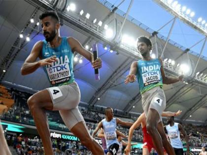 India's mixed 4x400m team betters national record, wins gold in Asian Relay Championship | India's mixed 4x400m team betters national record, wins gold in Asian Relay Championship