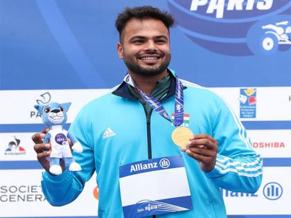 Antil wins gold, Sandeep bags bronze at Kobe World Para Athletic Championships | Antil wins gold, Sandeep bags bronze at Kobe World Para Athletic Championships