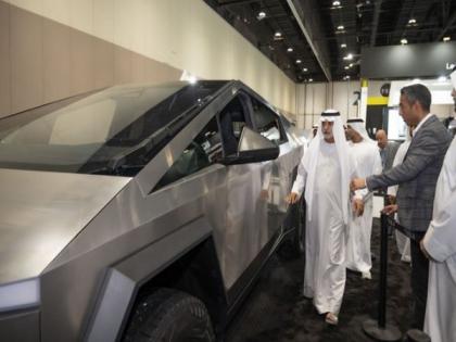 Nahyan bin Mubarak visits electric vehicle innovation summit | Nahyan bin Mubarak visits electric vehicle innovation summit