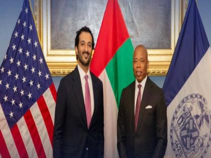 UAE's Minister of Economy Bin Touq meets NYC mayor to boost cooperation | UAE's Minister of Economy Bin Touq meets NYC mayor to boost cooperation