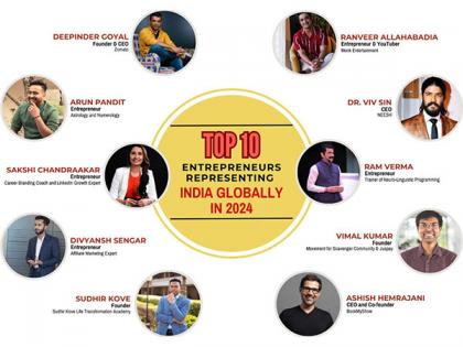 Top 10 Indian Entrepreneurs Representing India Globally with Their Unique Brands and Services in 2024 | Top 10 Indian Entrepreneurs Representing India Globally with Their Unique Brands and Services in 2024