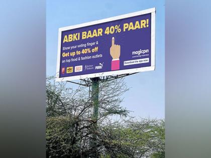 magicpin launches "Abki baar 40% paar" campaign for Election 2024 | magicpin launches "Abki baar 40% paar" campaign for Election 2024