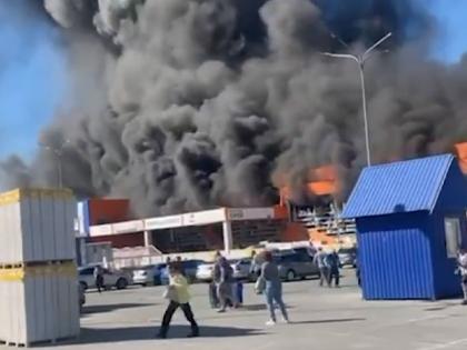 Two dead, 33 injured in Russian strike on hardware superstore in Kharkiv | Two dead, 33 injured in Russian strike on hardware superstore in Kharkiv