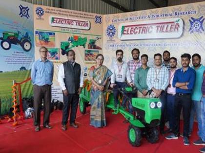 CSIR unveils electric tiller to transform Indian agriculture | CSIR unveils electric tiller to transform Indian agriculture CSIR unveils electric tiller to transform Indian agriculture | CSIR unveils electric tiller to transform Indian agriculture
