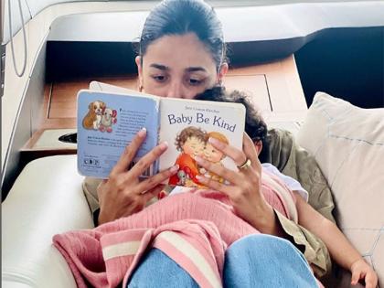 Alia Bhatt drops adorable picture with baby Raha, check out | Alia Bhatt drops adorable picture with baby Raha, check out