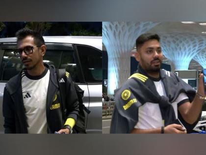 T20 WC: India's bowling duo Chahal, Avesh depart for US to link up with squad in New York | T20 WC: India's bowling duo Chahal, Avesh depart for US to link up with squad in New York