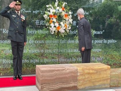 "Salute valour of brave men, women": EAM Jaishankar extends wishes on UN Peacekeepers Day | "Salute valour of brave men, women": EAM Jaishankar extends wishes on UN Peacekeepers Day "Salute valour of brave men, women": EAM Jaishankar extends wishes on UN Peacekeepers Day | "Salute valour of brave men, women": EAM Jaishankar extends wishes on UN Peacekeepers Day