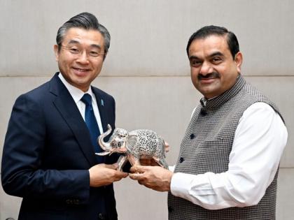 Gautam Adani, Japanese envoy Hiroshi Suzuki hold talks on renewable energy project | Gautam Adani, Japanese envoy Hiroshi Suzuki hold talks on renewable energy project