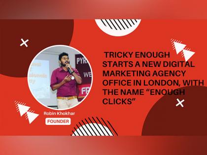 Tricky Enough Starts A New Digital Marketing Agency Office in London, With the Name "Enough Clicks" | Tricky Enough Starts A New Digital Marketing Agency Office in London, With the Name "Enough Clicks" Tricky Enough Starts A New Digital Marketing Agency Office in London, With the Name "Enough Clicks" | Tricky Enough Starts A New Digital Marketing Agency Office in London, With the Name "Enough Clicks"